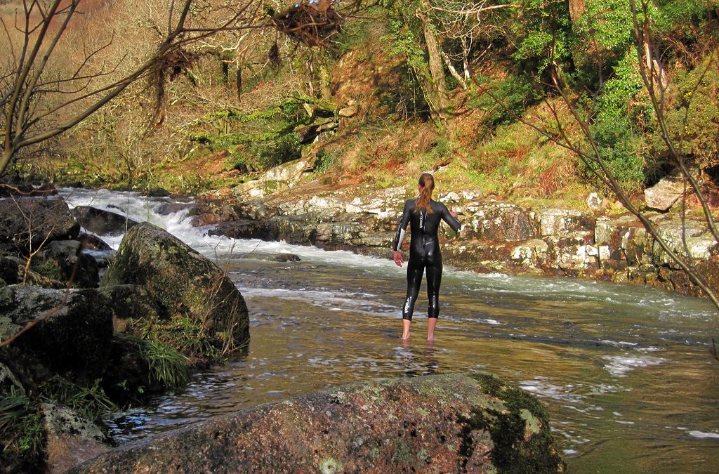 Wild swimming in Devon